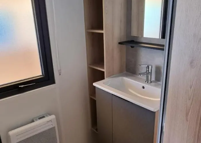 Mobil 45 M2 Tres Luxueux 3 Ch Et 2 Sdb - 4 Etoiles Les Charmettes 499 Proche Fun Zone- דירה לס מתה