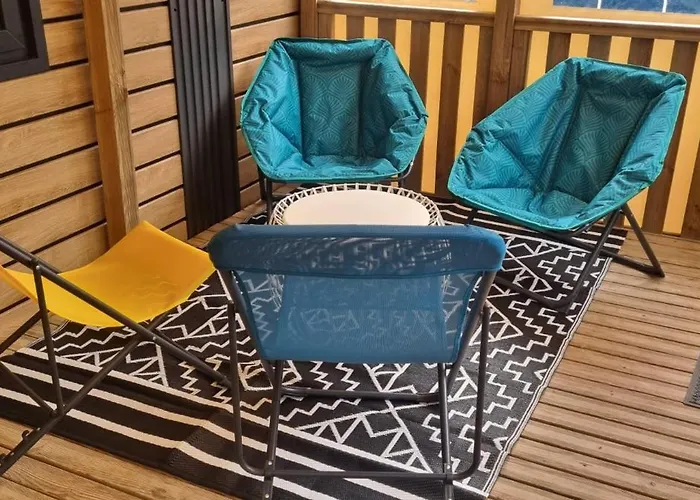 Mobil 45 M2 Tres Luxueux 3 Ch Et 2 Sdb - 4 Etoiles Les Charmettes 499 Proche Fun Zone- דירה