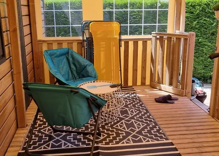 Mobil 45 M2 Tres Luxueux 3 Ch Et 2 Sdb - 4 Etoiles Les Charmettes 499 Proche Fun Zone- * לס מתה